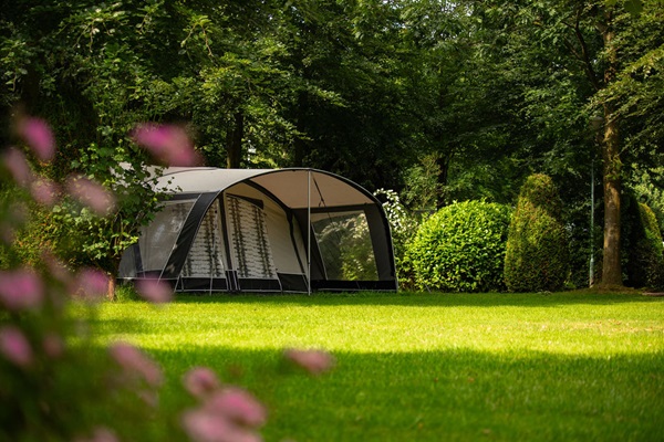 Tent op een prachtige campingplaats bij Parc de Witte Vennen