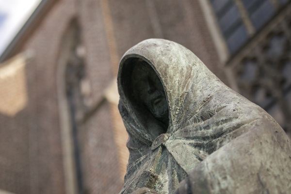 Statue on the market square in Venray